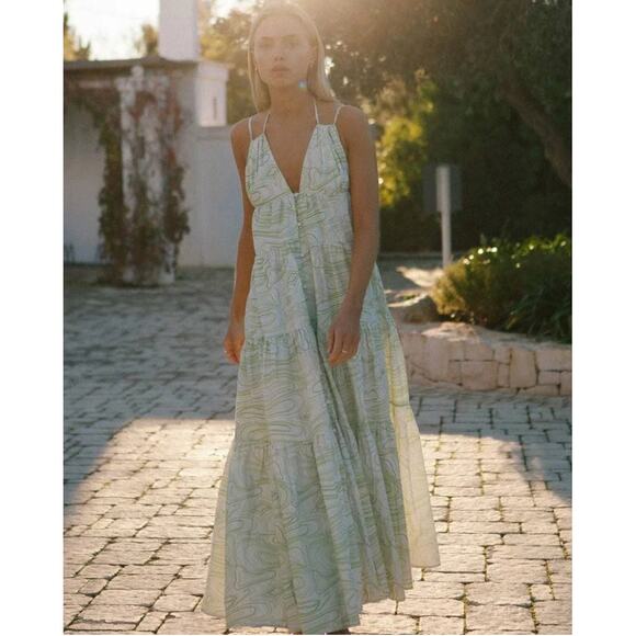 Charlie Holiday Priscilla Maxi Dress sz 6 - Picture 1 of 10